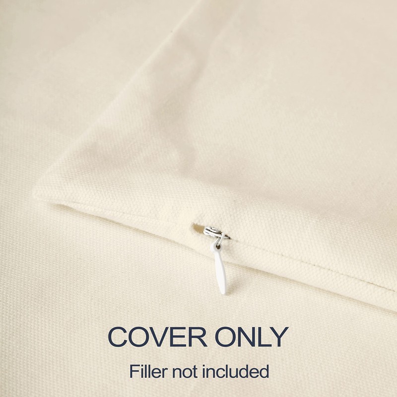 Encasa Homes Cushion Covers, 2 Pieces, 3 Sizes