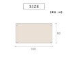 Takeda Corporation BSY-180BB Balcony Shade, Brown Stripes, 70.9 x 31.5