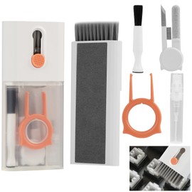 EBQOSK 10 - in - 1 Keyboard Cleaning Kit, Multifunctional Tool Set with Brush, Cleaning Gel, Tweezers & Cloth for Mechanical Keyboards, Laptops, Electronics – Efficient Dust & Debris Removal