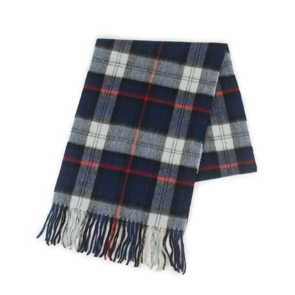 Cashmere and 100% soft Lambs Wool Plaid Tartan Winter Scarf