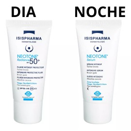 Isispharma Kit Despigmentante Neotone Tratamiento Antimanchas Noche Dia