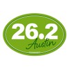 Charmed Running Brand Austin Marathon 26.2 Script Car Magnet