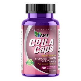 Colla Caps Colágeno Hialurónico 60 Caplets Hombres Mujeres