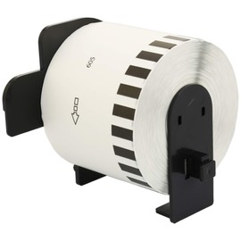 Roll DK44605 DK-44605 Yellow 62 mm x 30.48 m Removable Continuous Labels Compatible with P-Touch QL-500 QL-550 QL-560 QL-570 QL-700 QL-720NW QL-800 QL-810W QL-8200 NWWB NWB 1050 QL-1100 QL-1110NWB