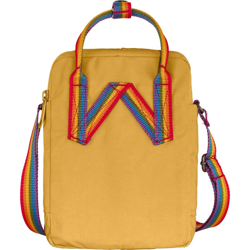 Fjallraven 23623-160-907 Kånken Rainbow Sling Sports backpack Unisex Ochre-Rainbow Pattern