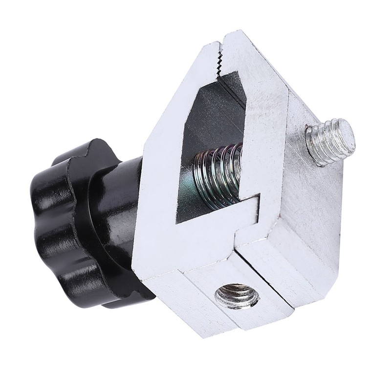 SJJ-01 Stainless Steel Jaw Clamp Thrust Tension Meter Clamp Micrometer