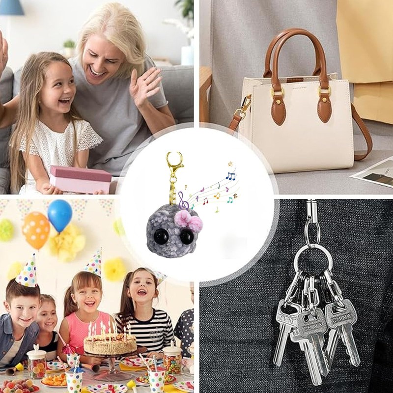 Sad Hamster Keyring, Sad Hamster Meme Plush Toy, Handmade Sad