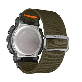 YOOSIDE Soft Stretchy Loop Nylon Bracelets for Casio Gshock DW-5600/8900, Elastic Nylon Adjustable Braided Watch Strap for GA-100/GW-B5600/GB-5600/GW-6900, Nylon, No Gemstone