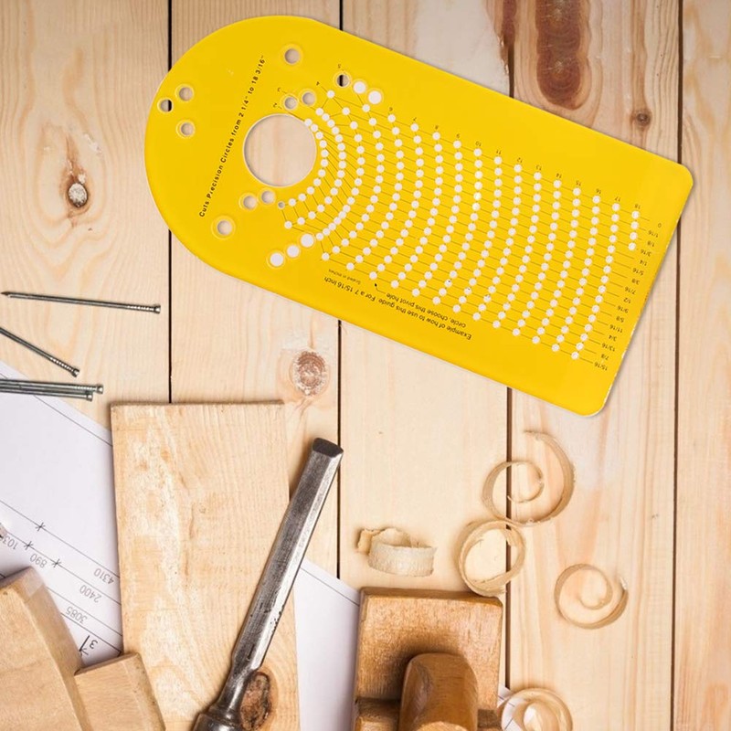 KASCLINO Circle Cutting Jig for Plunge Router, High Accuracy Groove