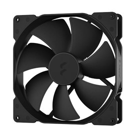 Fractal Design Dynamic X2 PWM GP-18 180 mm High Durability LLS Bearing Black Edition Radiator Optimized Computer Case Fan