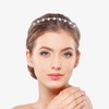 Frcolor Headband Pearl Cute Bangs Hair Closure Hair Accessories, Hair