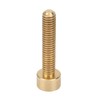 50Pcs Cap Hex Socket Screw Copper Fastener Hardware Tools Industrial
