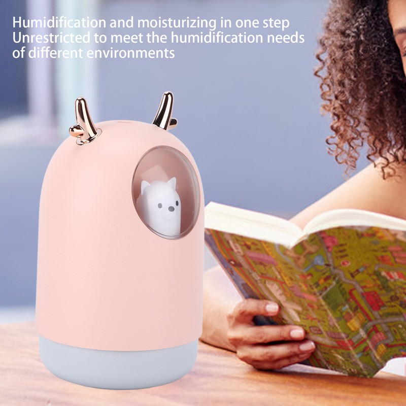 Humidifier USB Mini Home Bedroom Mute Small Desktop Cute Pet