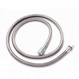 Kink-free bathroom shower stainless steel coil shower hose