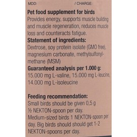 Nekton-Booster for Birds 130g / 4.59oz, White