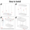 Ukeetap 2 Pack Multi-Purpose Pull-Out Storage Organizers, Under Sink Organizers