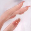 AHAMIOU Gel Nail Polish Nude Gel Polish Kit Sheer Milky