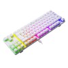 T-Dagger Teclado Gamer Mecánico Blanco Bora White T-TGK315 Blue Switch