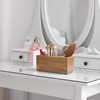 Bivvclaz Pencil Pen Holder for Desk, Acacia Wood Office Desk