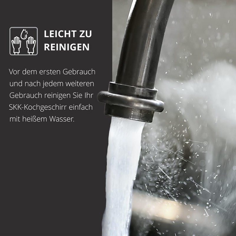 SKK 037 Glass Lid 16 CM Suitable for round Titanium