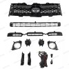 NAYSON For RAV4 Base/Sport 2009-12 Front Bumper Upper Lower Grilles/Fog