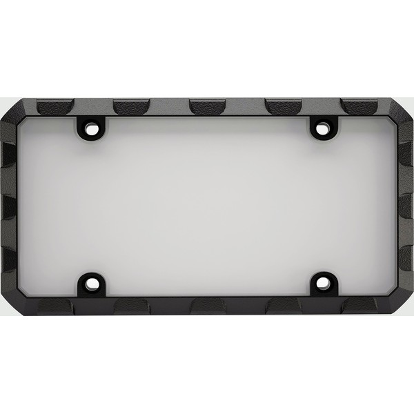Custom Combos 92901 Black Heavy Duty Metal License Plate Frame