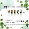 St. Patrick's Day Press on Nails Medium Square MABKJLF Gradient
