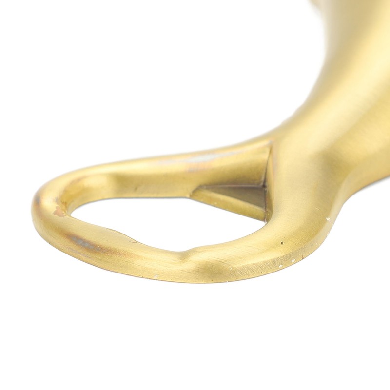 Bottle Opener Metal Sea Lion Shaped Non Slip Handle Bottle