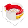 Prepworks by Progressive - Cortador de huevos compacto, blanco, rojo