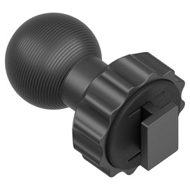 Tackform 1 Prong (1T) Single-T Monitor Holder with 20mm Ball | Tightening Ring with Rubber Cushion - No Tools Required | 6061-T6 CNC Billet Aluminum | NOT Compatible with 1" / B Sized Systems