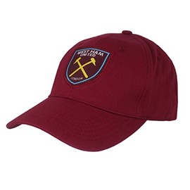 West Ham United FC Hammers Adult Baseball Cap - Burgundy