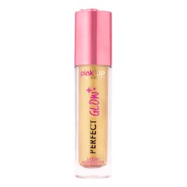 Perfect Glow Iluminador Líquido Larga Duracion Pink Up Tono Del Maquillaje Bright