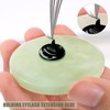 LEBQ 2 Pack Eyelash Extension Jade Stone Glue Lashes Jade