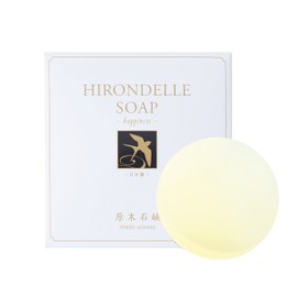 GEMMATSU HIRONDELLE SOAP Happiness [High Formulation of Beauty Ingredients] Facial Wash Soap, 3.0 oz (85 g), Net Included