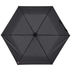 Euro Silm Light Trek Ultra Black Folding Umbrella, EU Free Size, Black