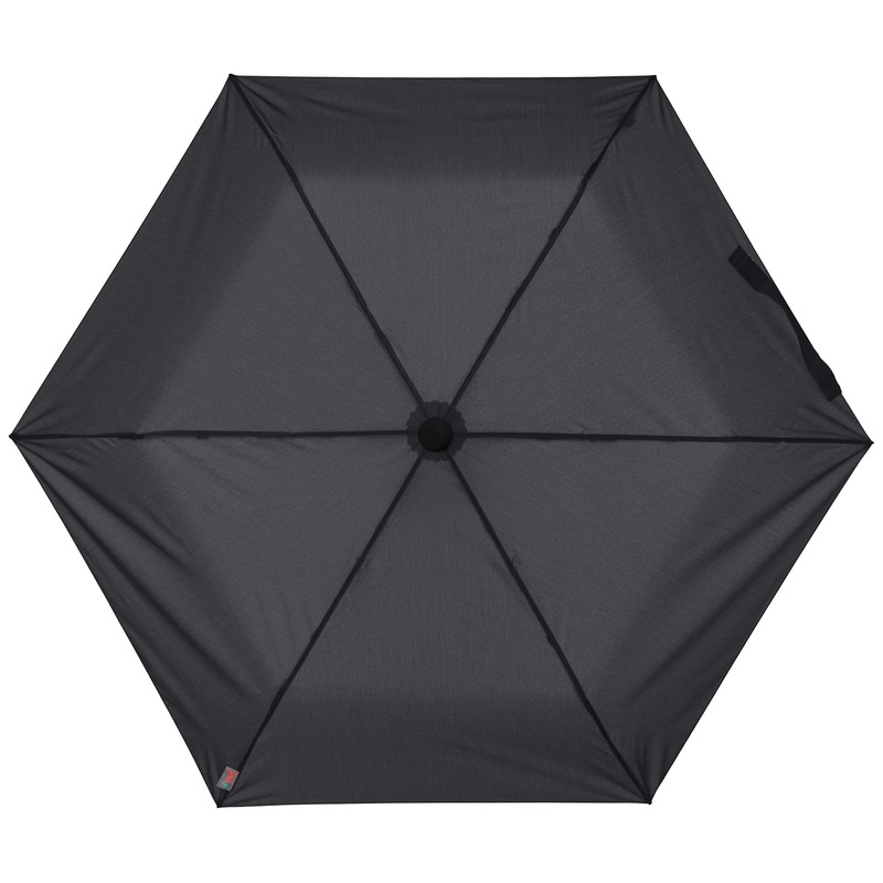 Euro Silm Light Trek Ultra Black Folding Umbrella, EU Free