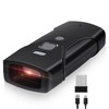 JRHC Bluetooth Barcode Scanner, Mini 2D Portable Wireless Barcode Scanner