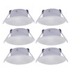 Facon 3 Inch LED RV Puck Light Full Aluminum Recessed