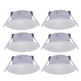 Facon 3 Inch LED RV Puck Light Full Aluminum Recessed Mount Down Light 12V Interior Light for RV Motor-Homes Camper Caravan Trailer Boat (6)