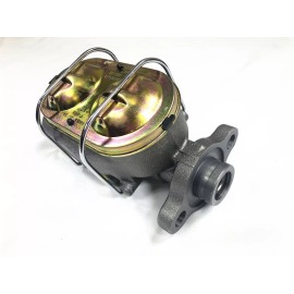 Rodspeedracing GM Cast Iron Universal Corvette Style Master Cylinder 1"Bore 1/2" & 9/16" Ports