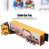 Container Truck Toy Alloy Simulation Mini Child Vehicle Model for