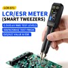 FNIRSI LCR-ST1 10KHz LCR Meter Tweezer, Mini Smart SMD Tester,