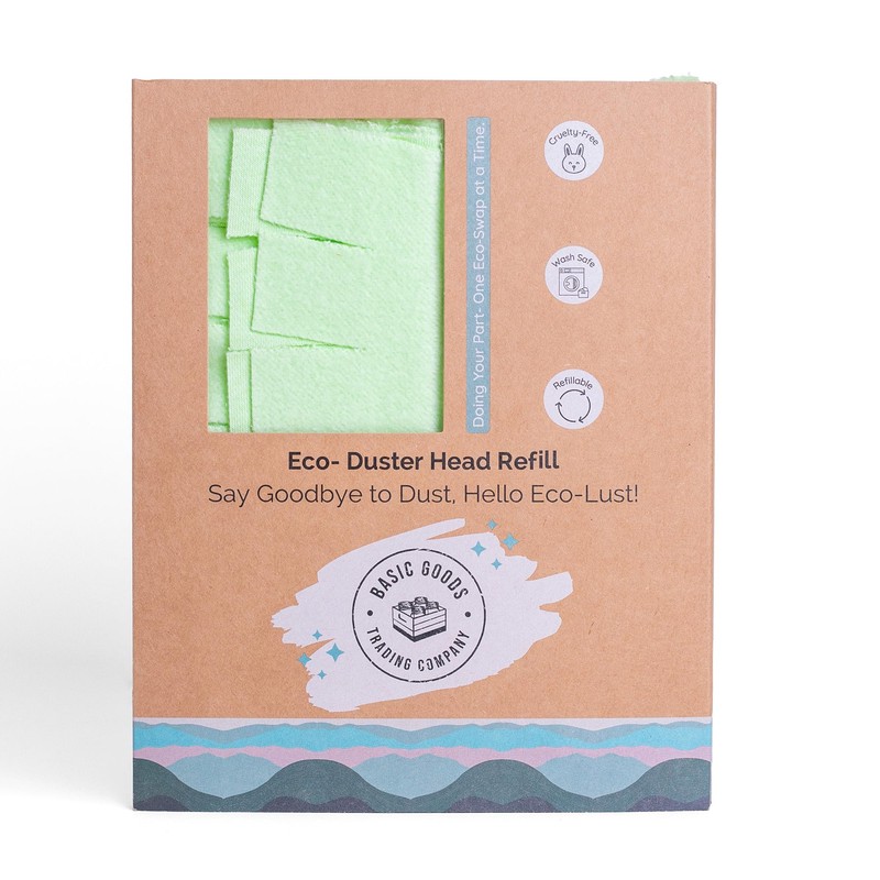 Basic Goods Trading Company Eco-Duster Head Refill - Washable, Reusable