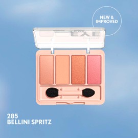 Covergirl Eye Enhancer, Bellini Spritz, Eyeshadow Quad, Easy to Wear, Clean & Vegan, Talc-Free, Matte & Shimmer Finishes, Smudge-Proof, 0.19oz