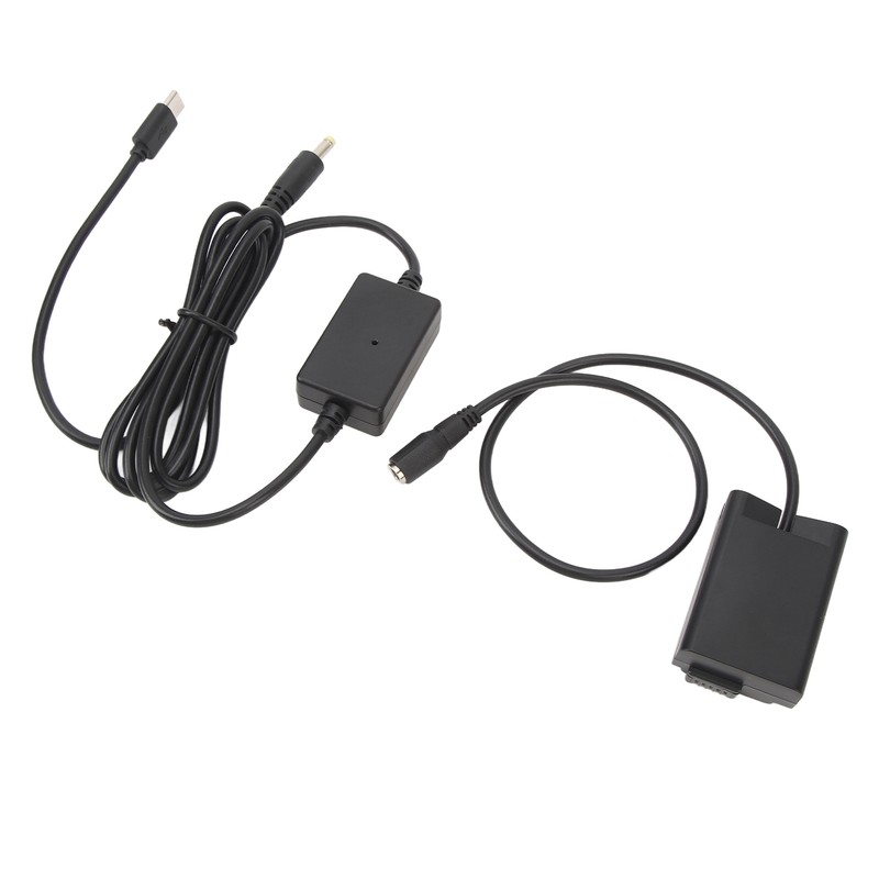 Camera Dummy Battery Pack USB C Digital External Power Fully