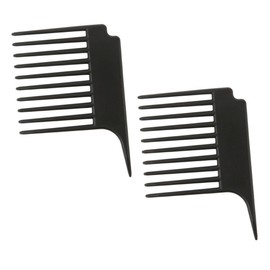 Baluue 2pcs Wide Tooth Hair Combs for Salon Use Detangling Hair Picks for Men and Women Practical and Easy to Use