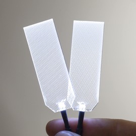 mlnyitus Decorations Acrylic led Light Helmet Lights Cosplay DIY kit RGB Superhero for Men kids Gifts White