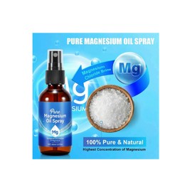 2 Pack Magnesium Oil Spray for Body and Feet, Natural Topical Solution, Pure & Fast-Absorbing, Soothe Muscles, Relaxation Support, Joint & Skin Care Pain Reduction Non-Greasy, High Absorption.
