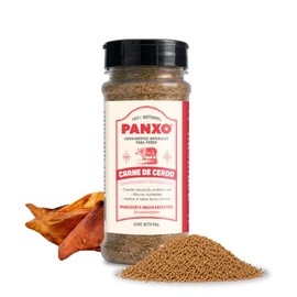 Condimento Natural de Cerdo para Perros | Sazonador Natural Alto en Proteína para Croquetas y Comida Húmeda | Mejora el Sabor y Estimula el Apetito | 100% Deshidratado | 90 g
