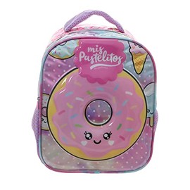 Ruz-Backpack Mochila 3D Hardshell Kínder Niña Gazer Mis Pastelitos